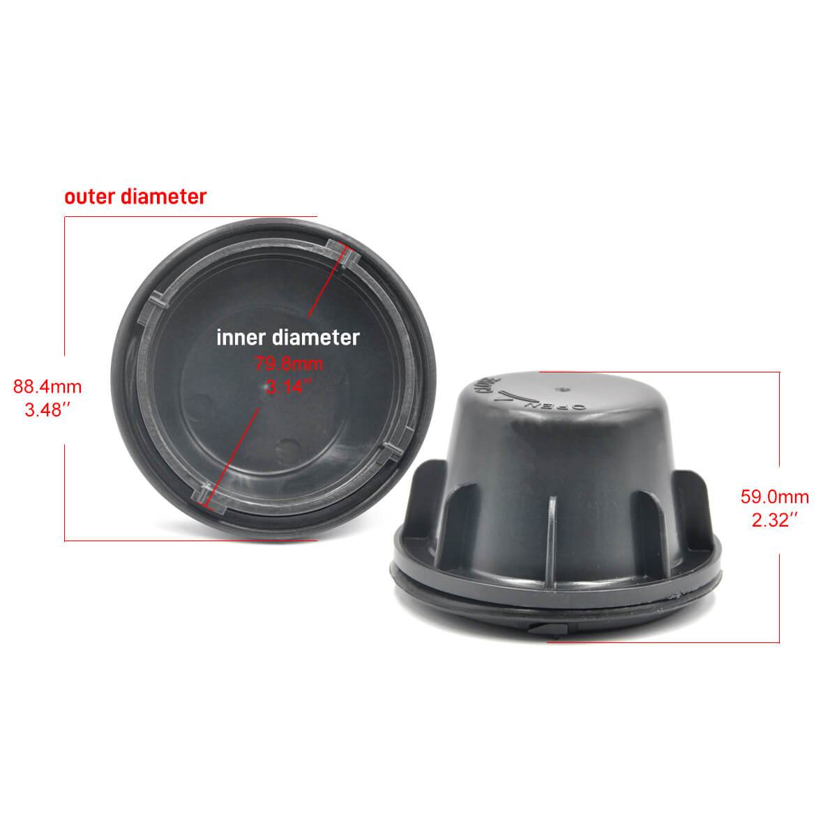 Dustproof Cover Extension Plastic Seal Cap Waterproof OEM Design Fit for Hyundai Sonata