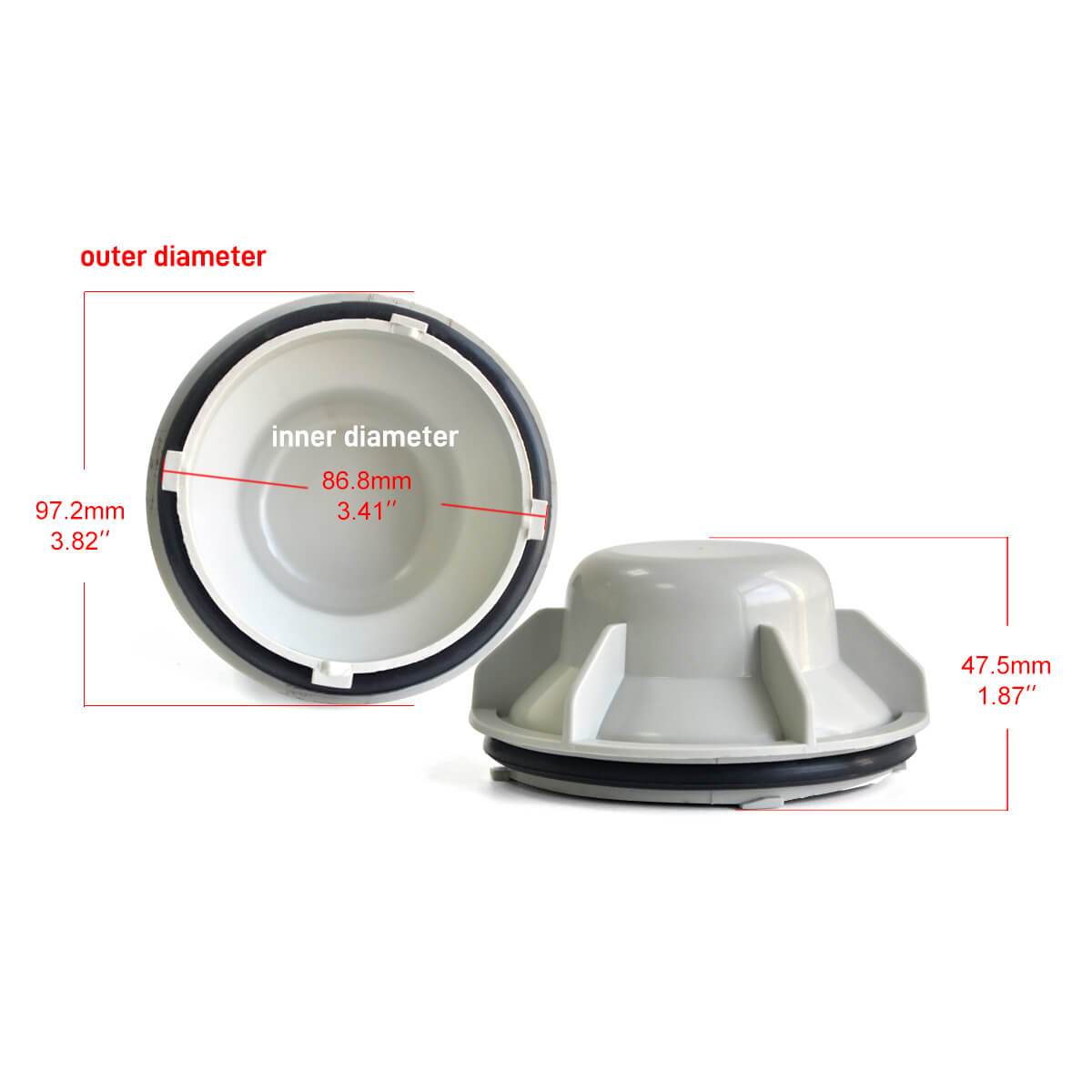 toyota highlander headlight waterproof cap