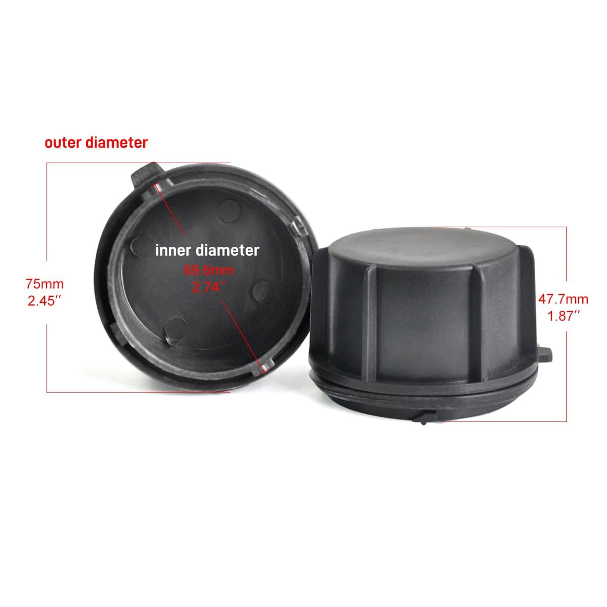 LED Bulb Dust Cover Seal Cap Waterproof OEM Design Fit for Kia Hyundai