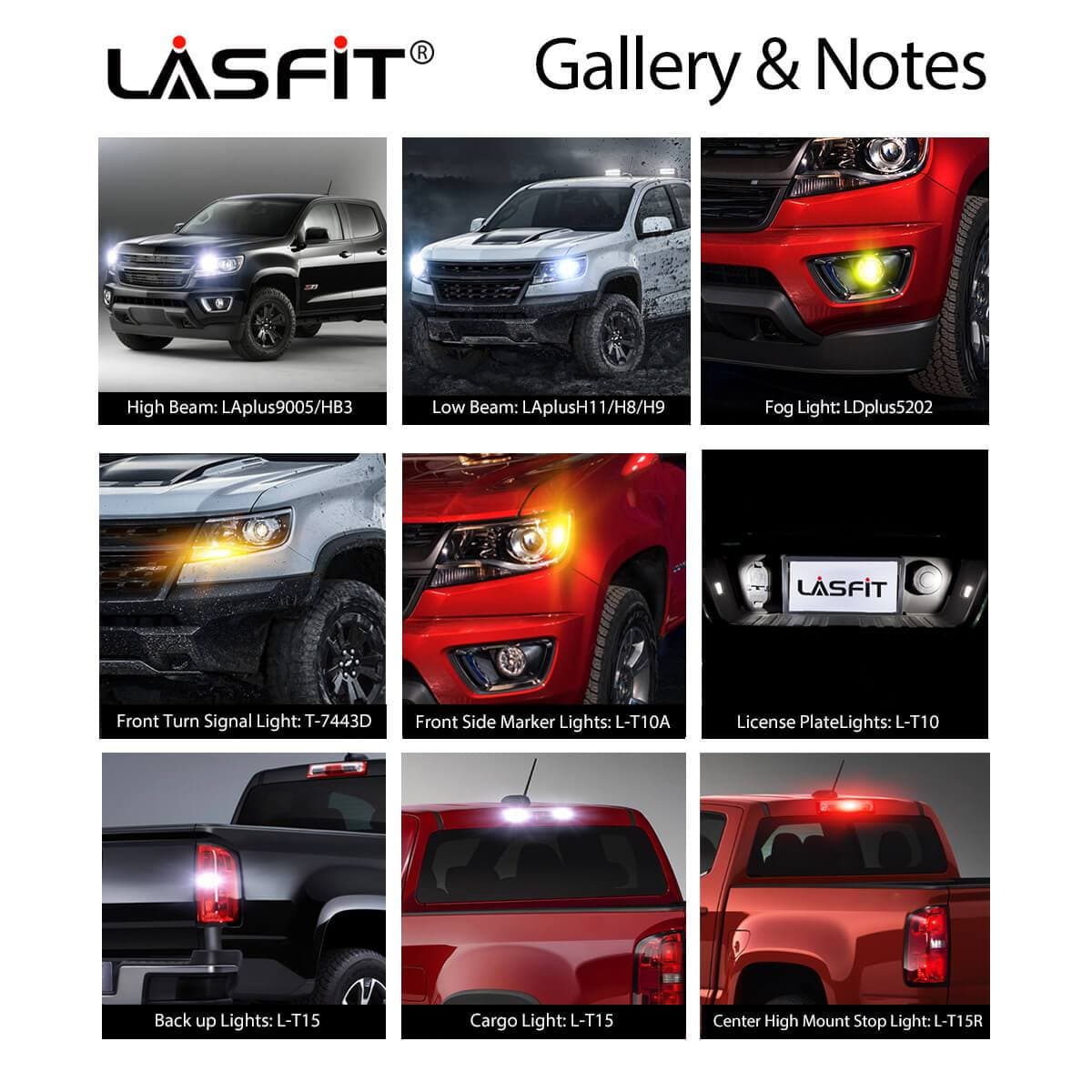 Fit for 2015-2022 Chevrolet Colorado LED Bulbs Upgrade | Tested and Verified