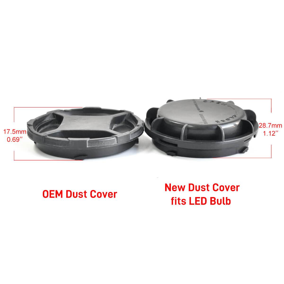 Dust Cover Seal Cap Waterproof OEM Design Fit for Hyundai Kia LED Bulb DC1004