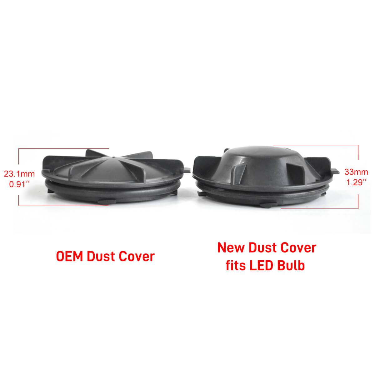 LED Bulb Dust Cover Cap Waterproof OEM Design Fit for Chevy DC1003