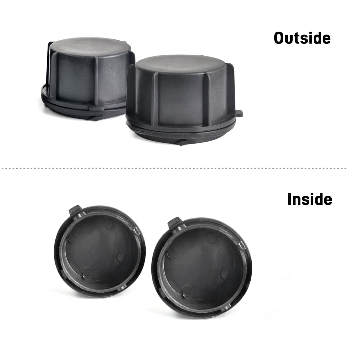 LED Bulb Dust Cover Seal Cap Waterproof OEM Design Fit for Kia Hyundai