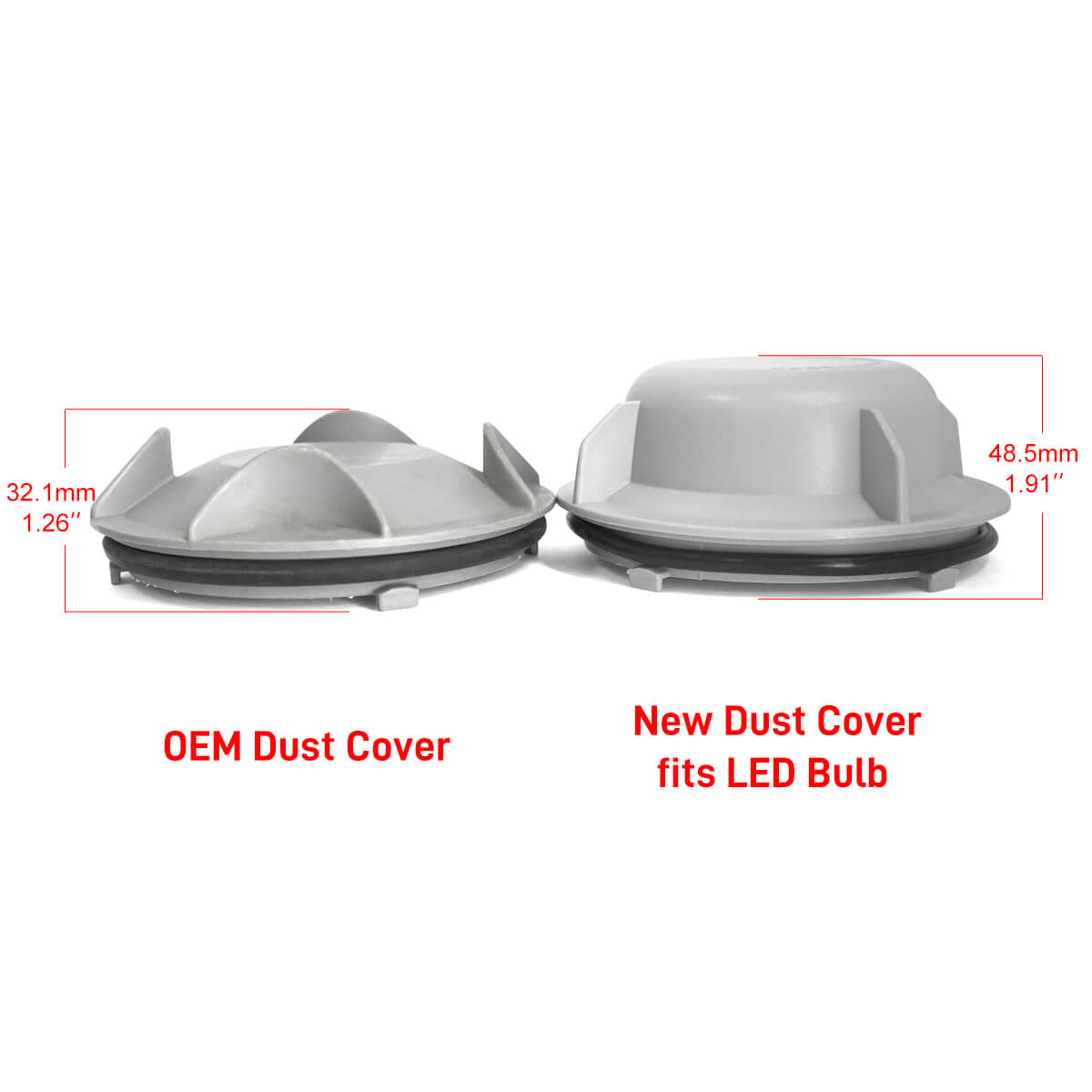Dust Cover Extension Seal Cap Waterproof DC1041
