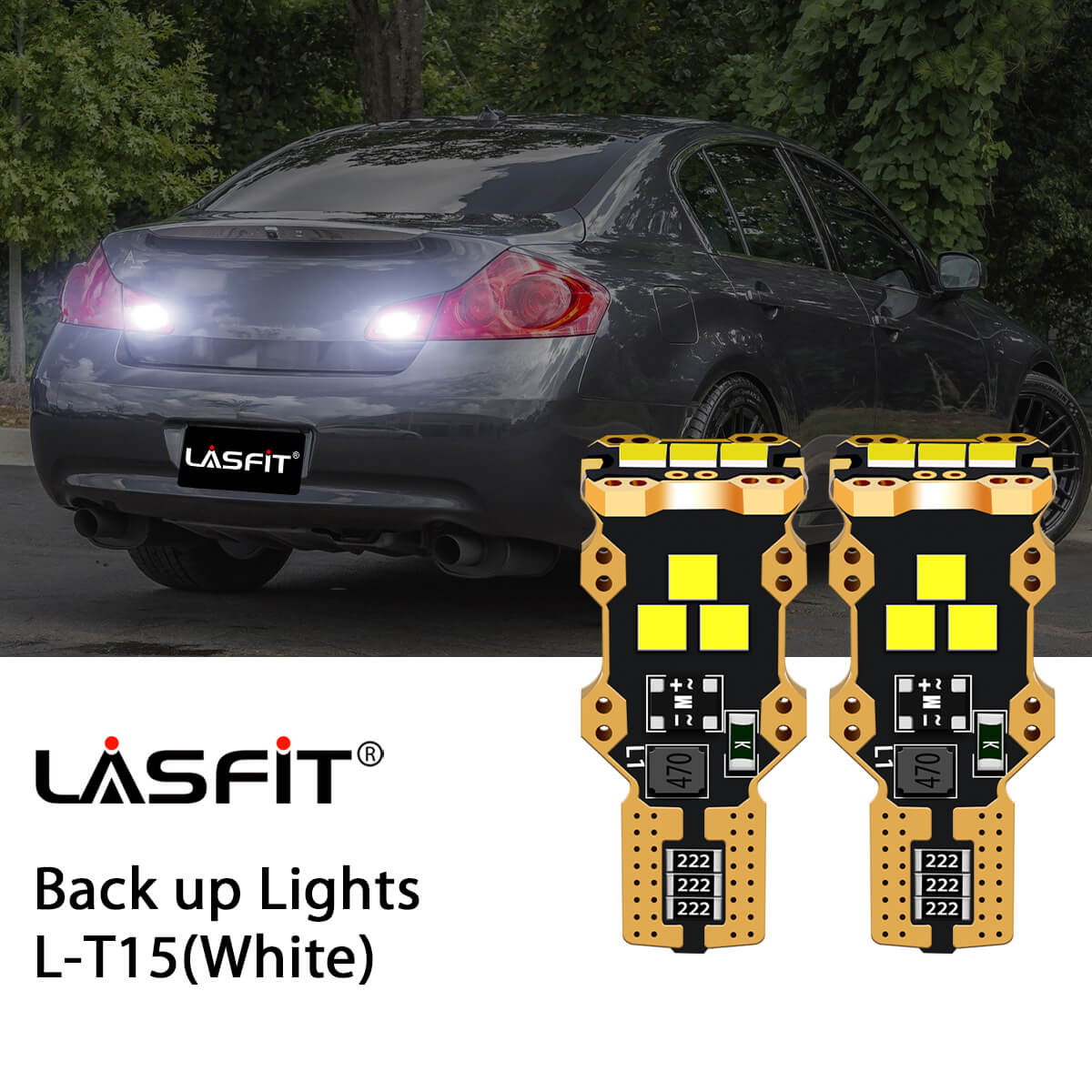 Fit for 2006-2008 Infiniti G35 D2S D2R HID to LED Bulbs Exterior Interior Lights