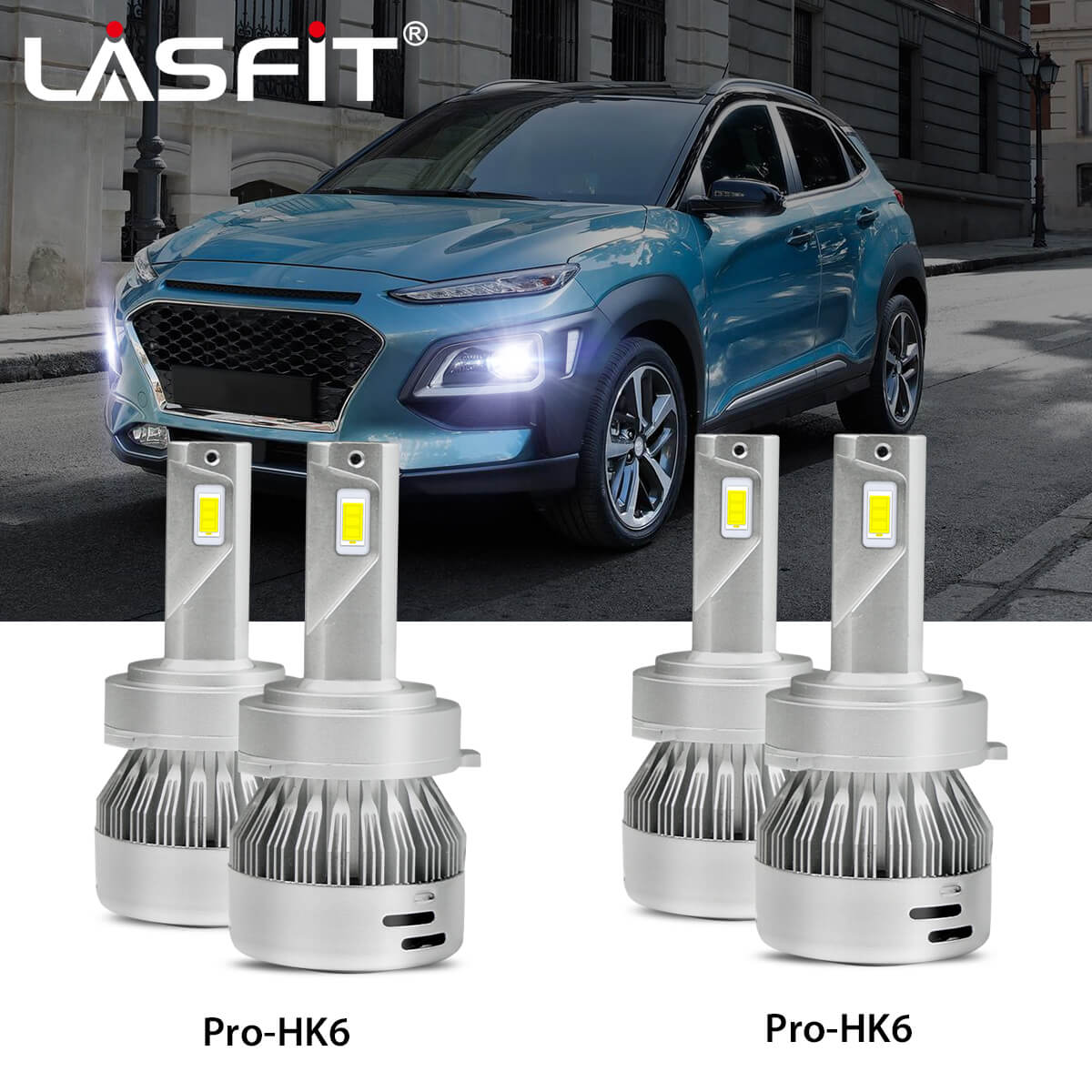 Fit for 2018-2020 Hyundai Kona H7 Custom LED Bulbs Exterior Interior Lights Plug and Play