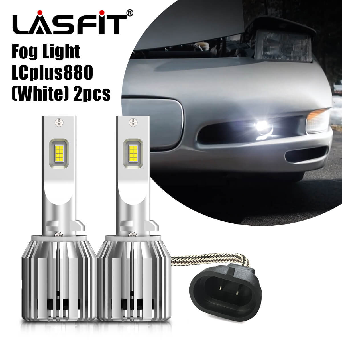 Fit for 1997-2004 Chevrolet Corvette LED Bulbs 880 Exterior Lights