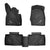 Ford Explorer 2020-2024 Custom Floor Mats TPE Material 1st & 2nd Row Seat, Fit For 6 Seaters/ 7 Seaters/ 7 Seaters Hybrid