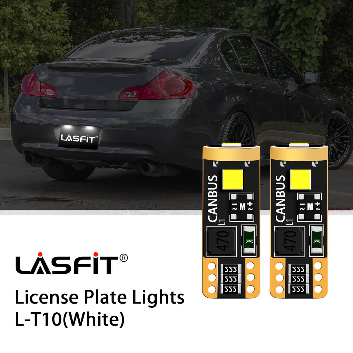 Fit for 2006-2008 Infiniti G35 D2S D2R HID to LED Bulbs Exterior Interior Lights