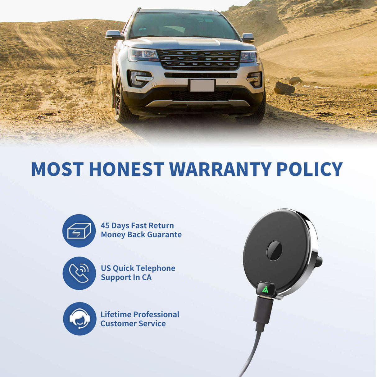 MOST HONEST WARRANTY POLICY