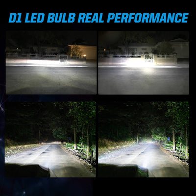 Performance of Lasfit D1 D3 LED Bulbs