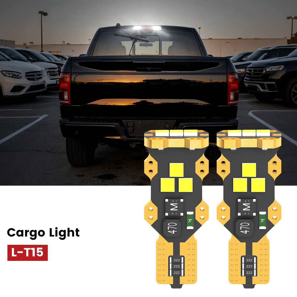 2015-2017 Ford F150 LED Cargo Area Light Upgrade LASFIT