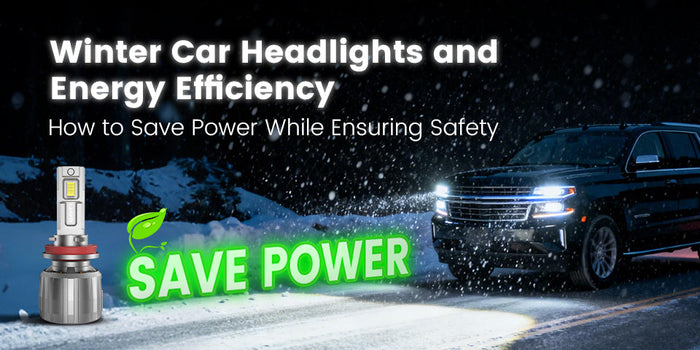 Winter Car Headlights and Energy Efficiency