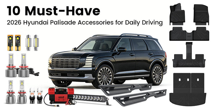 10 Must-Have 2026 Hyundai Palisade Accessories for Daily Driving