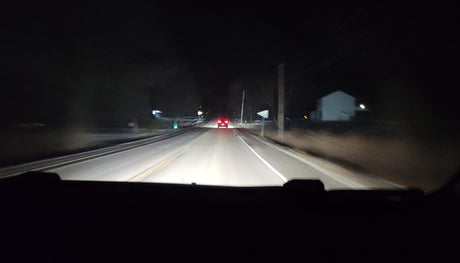 Review: H7 LED Bulbs Test On 2005 Audi A4 Regular Light