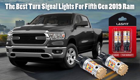 2019 Ram 1500 with Lasfit T series turn signals