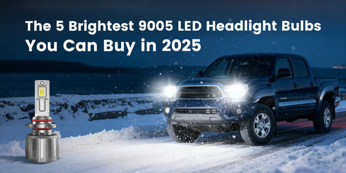 The 5 Brightest 9005 LED Headlight Bulbs in 2026