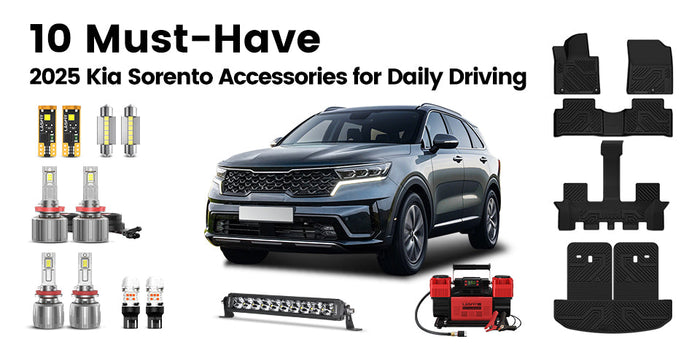 10 Must-Have 2025 Kia Sorento Accessories for Daily Driving