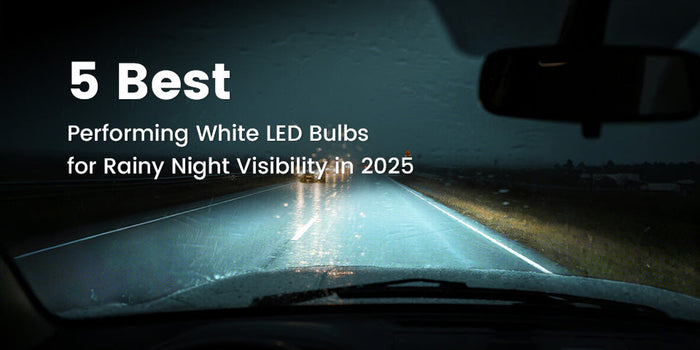 5 Best-Performing White LED Bulbs for Rainy Night Visibility in 2025