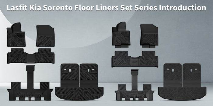 Lasfit Kia Sorento Floor Liners Set Series Introduction