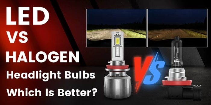 LED vs Halogen Headlight Bulbs