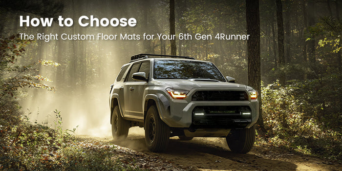 How to Choose the Right Custom Floor Mats for Your 6th Gen Toyota 4Runner?