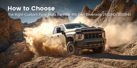 How to Choose The Right Custom Floor Mats for Your 4th Gen Silverado 2500HD/3500HD