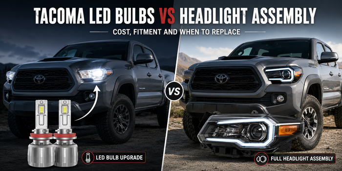 Tacoma LED Bulbs vs Full Headlight Assembly