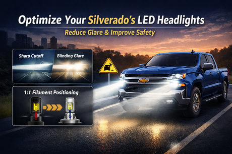 Proper LED Beam Patterns for Chevy Silverado