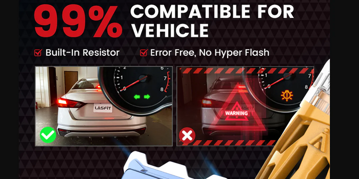 Do LED Brake Lights Need Resistors? Solving the CAN Bus Puzzle with Lasfit’s D-series Bulbs