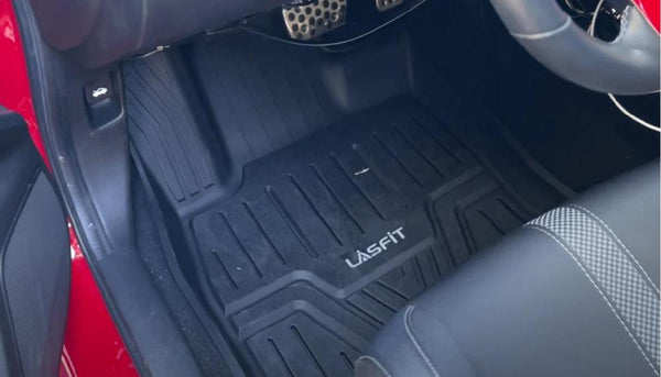 RVNI Floor Mats For 2017-2020 Ford Fusion/ Lincoln MKZ 2017-2020 Black All Weather Guard Front & 2nd Seat Liner
