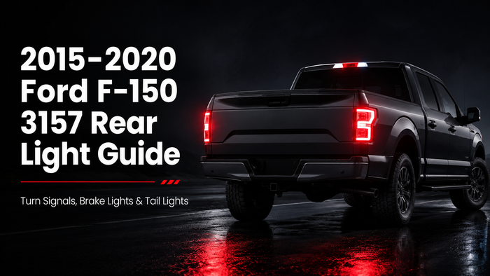 How to Choose 3157 LED Bulbs for 2015–2020 Ford F-150 Turn Signals, Brake Lights and Tail Lights