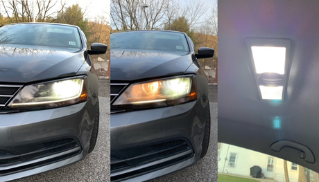 Review: For My 2017 VW Jetta S Bright Light, H7 LED Replacement
