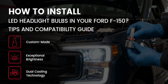 How to install LED Headlight Bulbs in Your Ford F-150