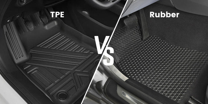 Are 2025 Toyota 4Runner Floor Mats Better with TPE or Rubber?