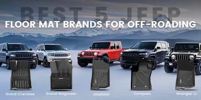 Best 5 Jeep Floor Mat Brands for Off-Roading