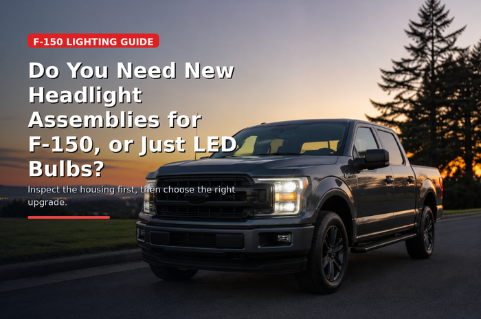 Do You Need New Headlight Assemblies for F-150, or Just LED Bulbs?