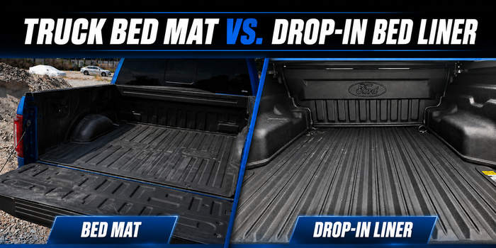 Drop-In Bed Liner vs. Truck Bed Mat for Ford F-150: Which Is Better?