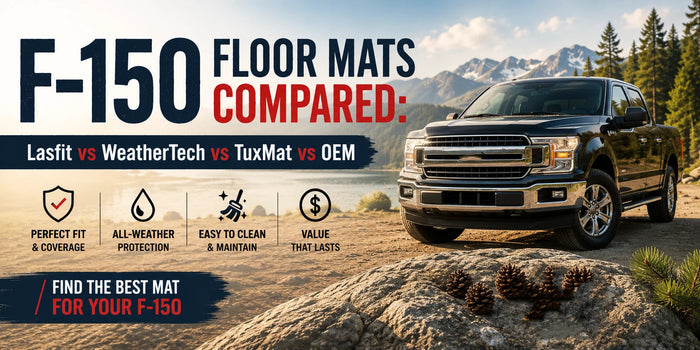 F-150 Floor Mats Compared: Lasfit vs WeatherTech vs TuxMat vs OEM