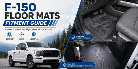 F-150 Floor Mats Fitment Guide: How to Choose the Right Mats for Your Ford F-150
