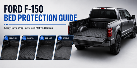 Ford F-150 Bed Protection Guide: Spray-In vs. Drop-In vs. Bed Mat vs. BedRug