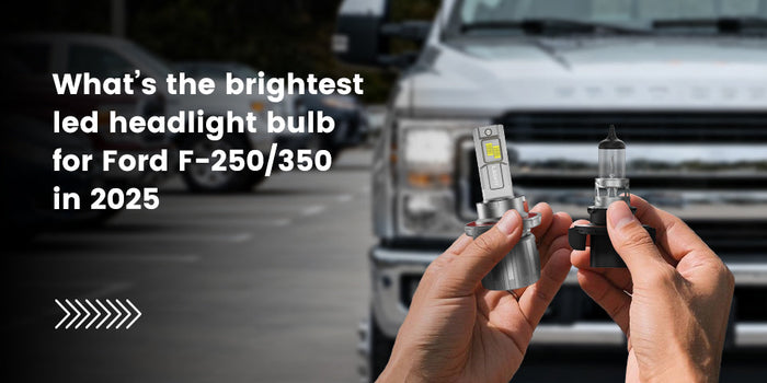 Super bright led headlight bulbs for Ford F-250/350 in 2025