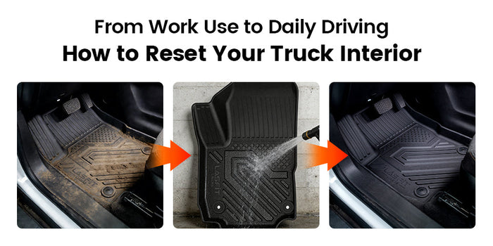 From Work Use to Daily Driving: How to Reset Your Truck Interior