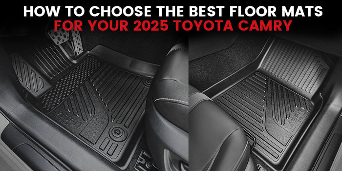 How to Choose the Best Floor Mats for Your 2025 Toyota Camry