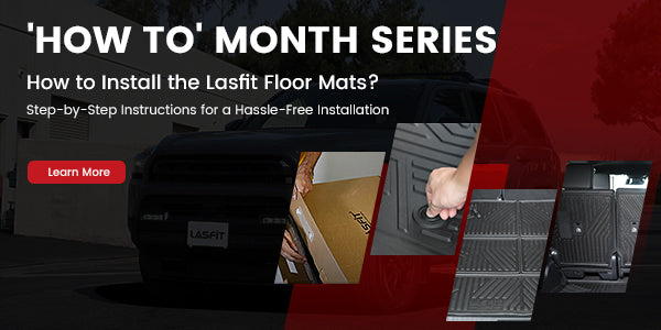How to install the Lasfit floor mats on 4Runner 2025?