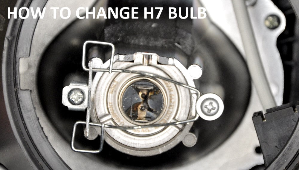 1x H7 LED Headlight Bulb Adapter Holder Audi BMW Mercedes-Benz