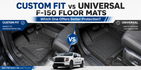 Custom Fit vs Universal F-150 Floor Mat