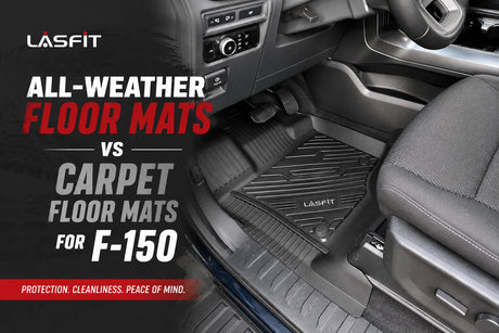 All-Weather Floor Mats vs Carpet Floor Mats: Which Is Better for Your Ford F-150?