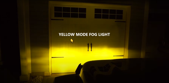Yellow vs. White Fog Lights