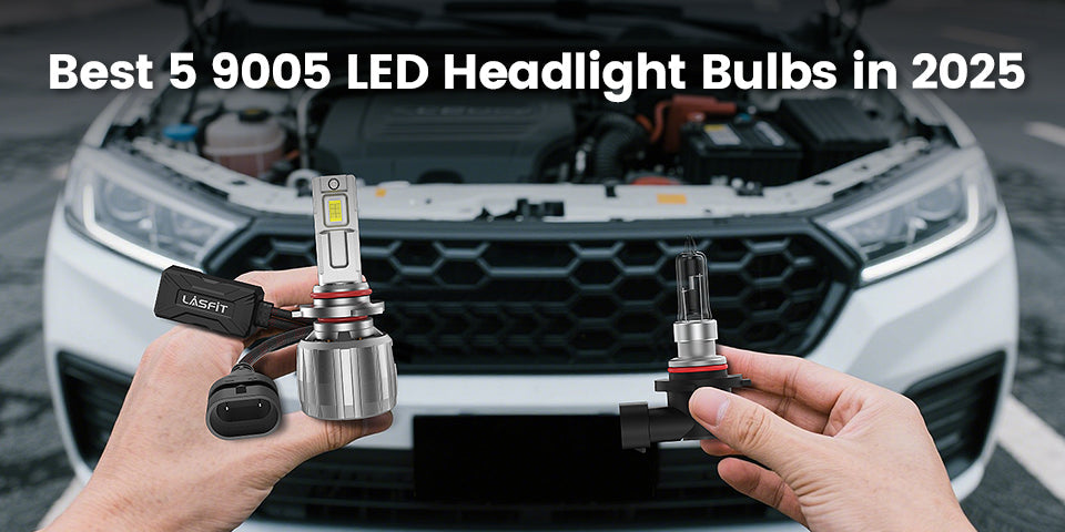 AUXBEAM 9005/9006/H11 CANBUS LED Headlight Bulbs – Super Bright 6500K, 2 Or 4 Pack